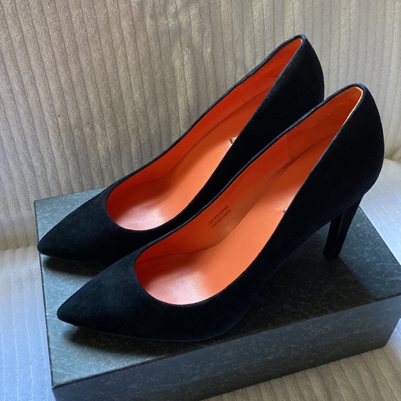 Via Spiga black suede heels - Picture 3 of 7